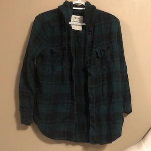 Garage Hooded Flannel